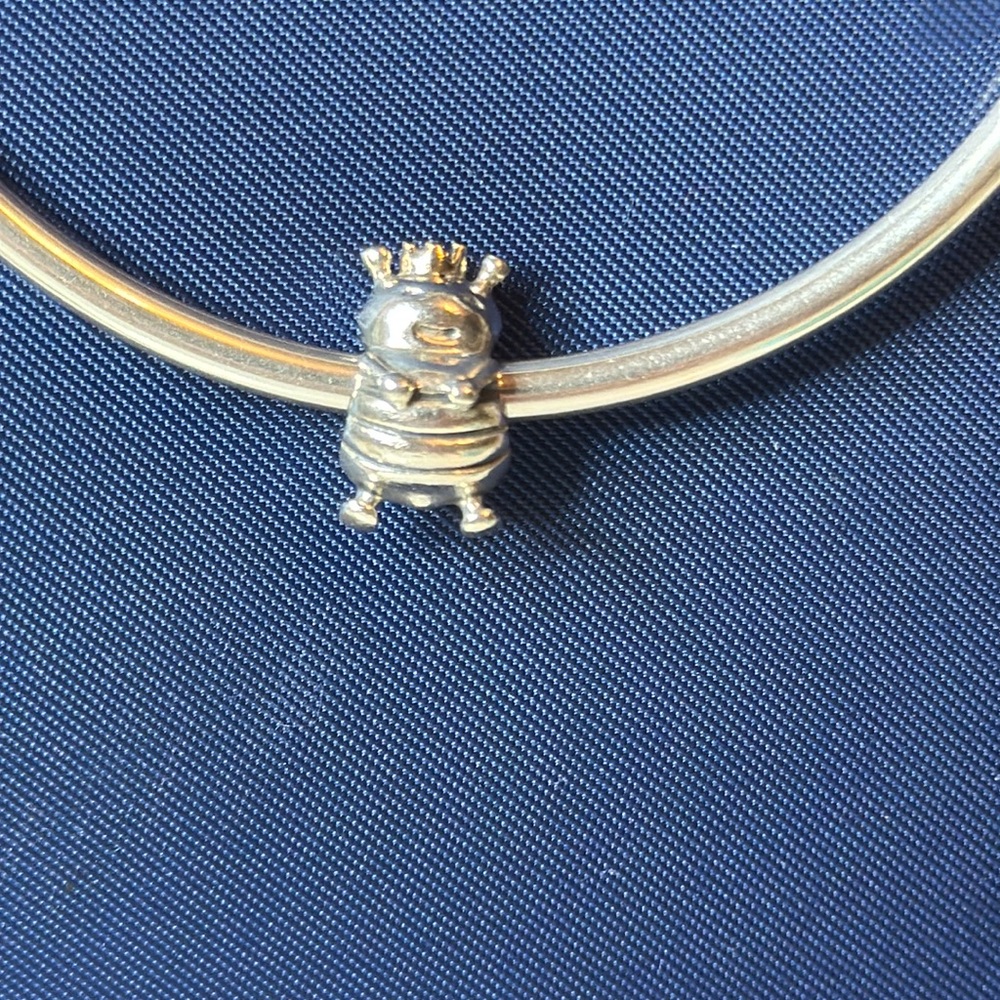 Gold Crowned Queen Bee Pandora Charm